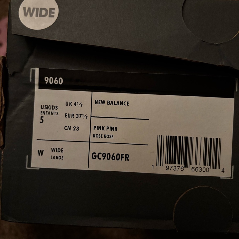 New Balance Pink Rose Kids' Sneakers